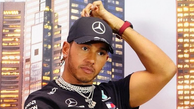 ep el piloto britanico de formula 1 lewis hamilton
