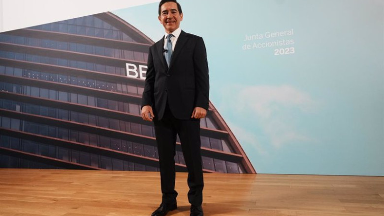 ep el presidente de bbva carlos torres vila en bilbao con motivo de la junta de accionistas del ep el presidente de bbva carlos torres vila en bilbao con motivo de la junta de accionistas del
