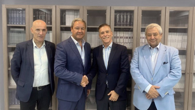 ep el presidente de grupo altia constantino fernandez 2i junto a los directivos de wairbut federico