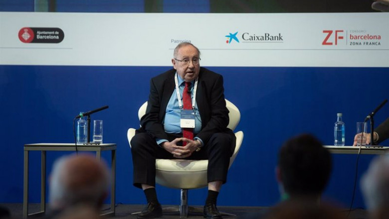 El presidente de la Cámara de España, José Luis Bonet, durante su intervención en la en la sesión 'Retos de la economía española' de la XXXVII Reunió Cercle d'Economia. | DAVID ZORRAKINO - EUROPA PRESS ep el presidente de la camara de espana jose luis bonet durante su intervencion en la en la sesion