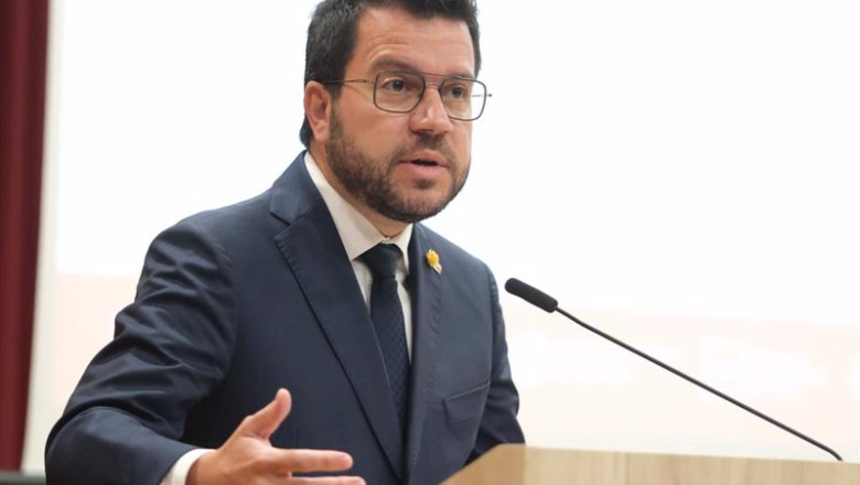 ep el presidente de la generalitat de cataluna pere aragons ep el presidente de la generalitat de cataluna pere aragons