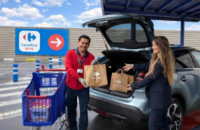 ep el servicio drive de recogida online de carrefour registra un incremento del 23 en los 6 ultimos
