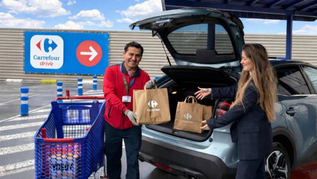 ep el servicio drive de recogida online de carrefour registra un incremento del 23 en los 6 ultimos