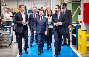 ep el vicepresidente de la division de freudenberg dampersteering carles arnau el presidente de la