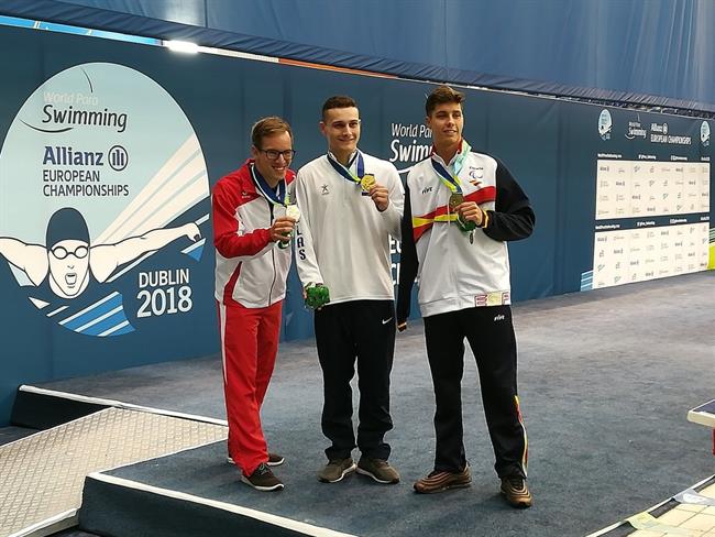 España inaugura con seis medallas el Europeo de natación paralímpica de Dublín | COMITÉ PARALÍMPICO ESPAÑOL (CPE) ep espana inauguraseis medallaseuropeonatacion paralimpicadublin
