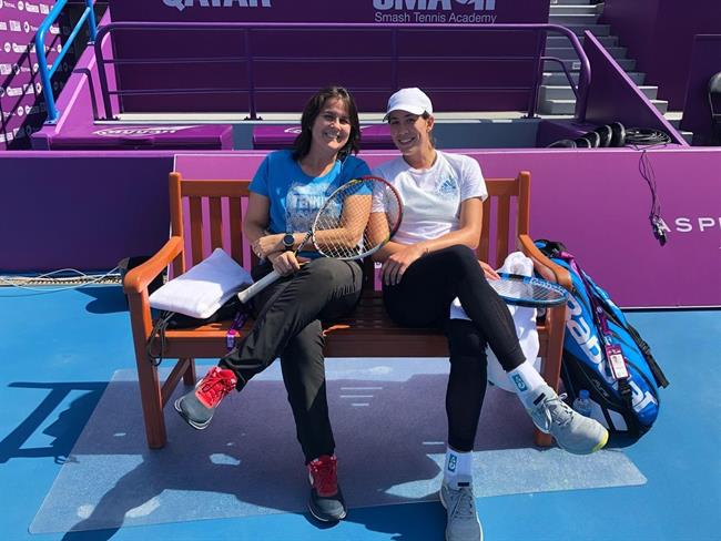 Garbiñe Muguruza y Conchita Martínez | PRENSA CONCHITA MARTÍNEZ ep garbine muguruzaconchita martinez