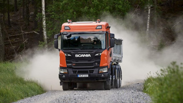 ep imagen de un camion de scania traton