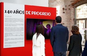 ep inauguracionmadridla exposicion 140 anosprogreso conquepsoe celebra140 anoshistoria