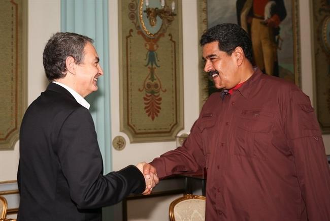 José Luis Rodríguez Zapatero y Nicolás Maduro | PRESIDENCIA DE VENEZUELA ep jose luis rodriguez zapateronicolas maduro
