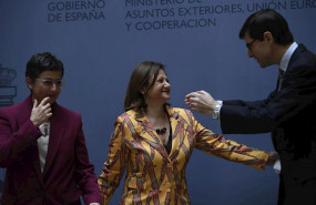 ep la ministra de asuntos exteriores ue y cooperacion arancha gonzalez laya la nueva secretaria de