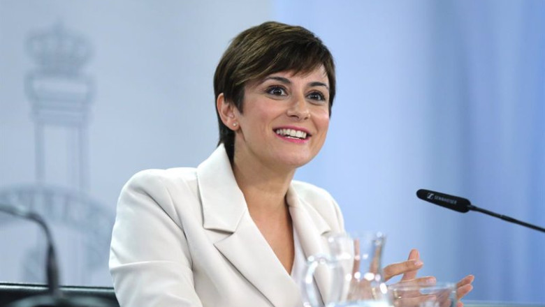 ep la ministra portavoz isabel rodriguez durante la rueda de prensa tras la reunion del consejo de ep la ministra portavoz isabel rodriguez durante la rueda de prensa tras la reunion del consejo de