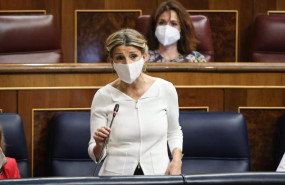 ep la vicepresidenta de trabajo y economia social yolanda diaz responde a una pregunta en la sesion ep la vicepresidenta de trabajo y economia social yolanda diaz responde a una pregunta en la sesion