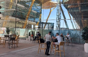 ep madrid barajas habilita una terraza para pasajeros en la terminal t4