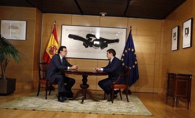 Mariano Rajoy y Albert Rivera. | EUROPA PRESS ep mariano rajoyalbert rivera 20170905104909