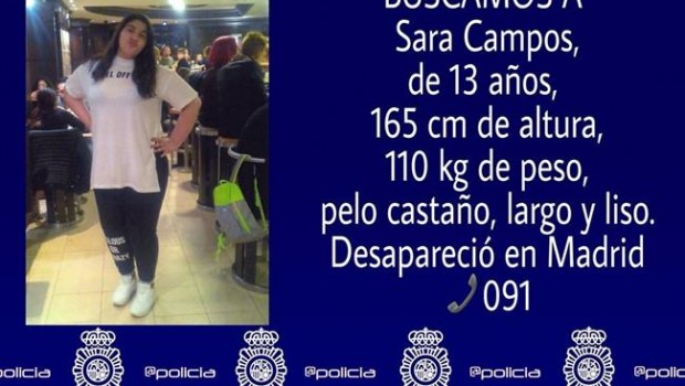 ep menor desaparecida