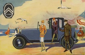 ep postalautomoviles citroen1927