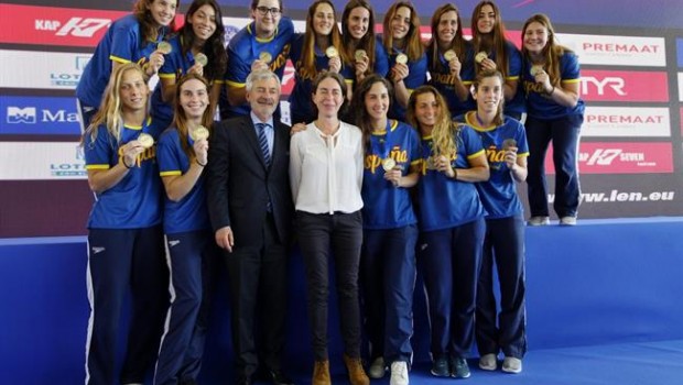 ep seleccion espanola waterpolo femenino bronce europa cup