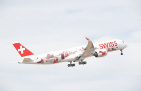 ep swiss recibe su primer airbus a350 900 que estrenara la nueva cabina y reducira un 25 las