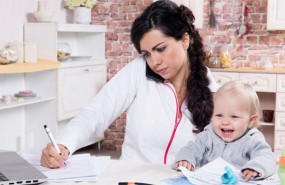madre trabajadora