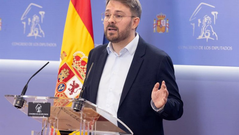 Archivo - El diputado de Sumar Alberto Ibáñez durante una rueda de prensa, en el Congreso de los Diputados, a 9 de diciembre de 2025, en Madrid (España). | Eduardo Parra - Europa Press - Archivo ep archivo el diputado de sumar alberto ibanez durante una rueda de prensa en el congreso de los 20260112131303