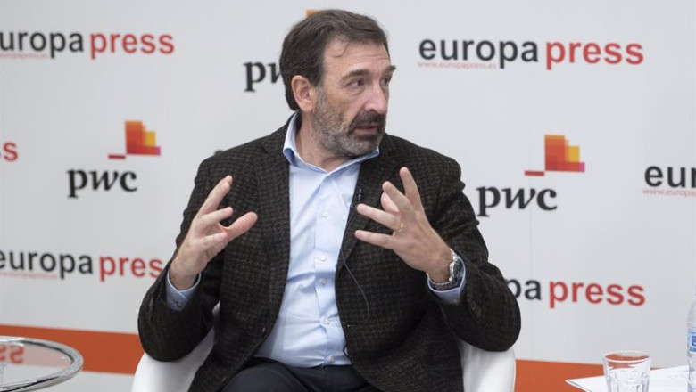 Archivo - El director general Anfac, José López-Tafall, interviene durante el segundo encuentro Informativo PwC ‘Visión Empresarial’ - Europa Press, en la sede de Europa Press, a 29 de abril de 2022, en Madrid (España). Este evento tiene como objetivo ade | Europa Press - Archivo ep archivo el director general anfac jose lopez tafall interviene durante el segundo encuentro