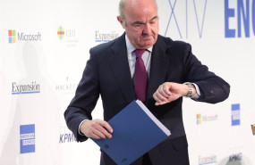 ep archivo el vicepresidente del banco central europeo y exministro espanol de economia industria ep archivo el vicepresidente del banco central europeo y exministro espanol de economia industria