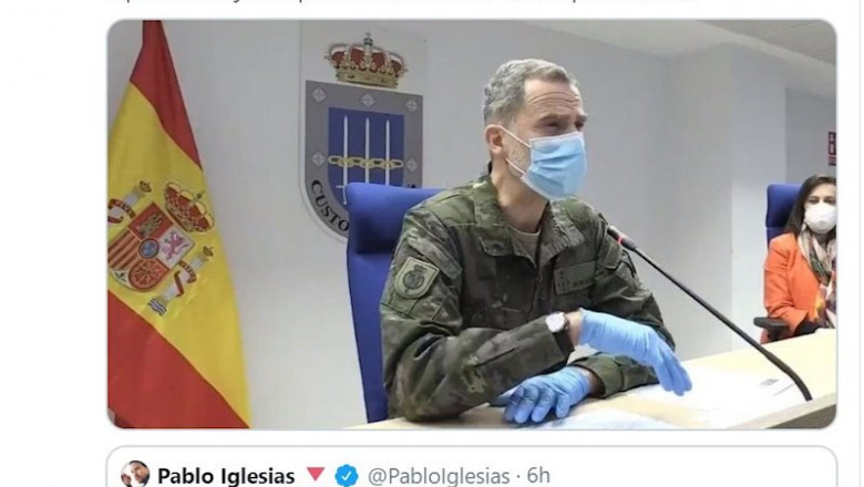 Captura del tweet de Santiago Abascal | TWITTER @SANTI_ABASCAL ep captura del tweet de santiago abascal