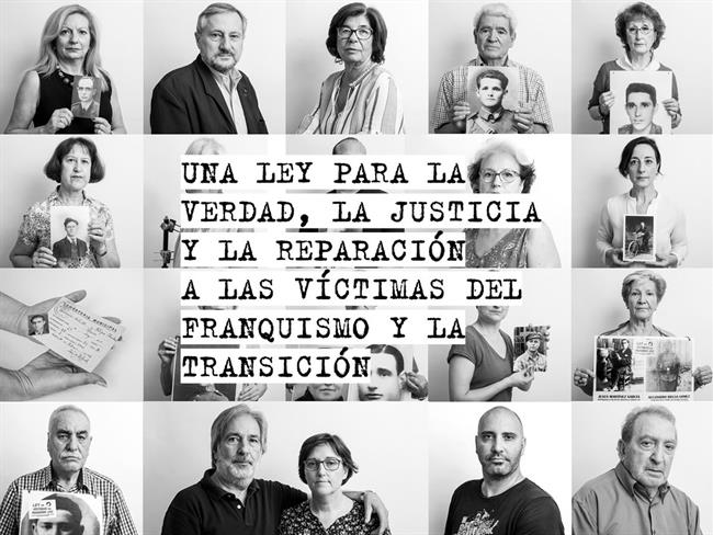 Cartel IU víctimas del franquismo | IU ep cartel iu victimasfranquismo