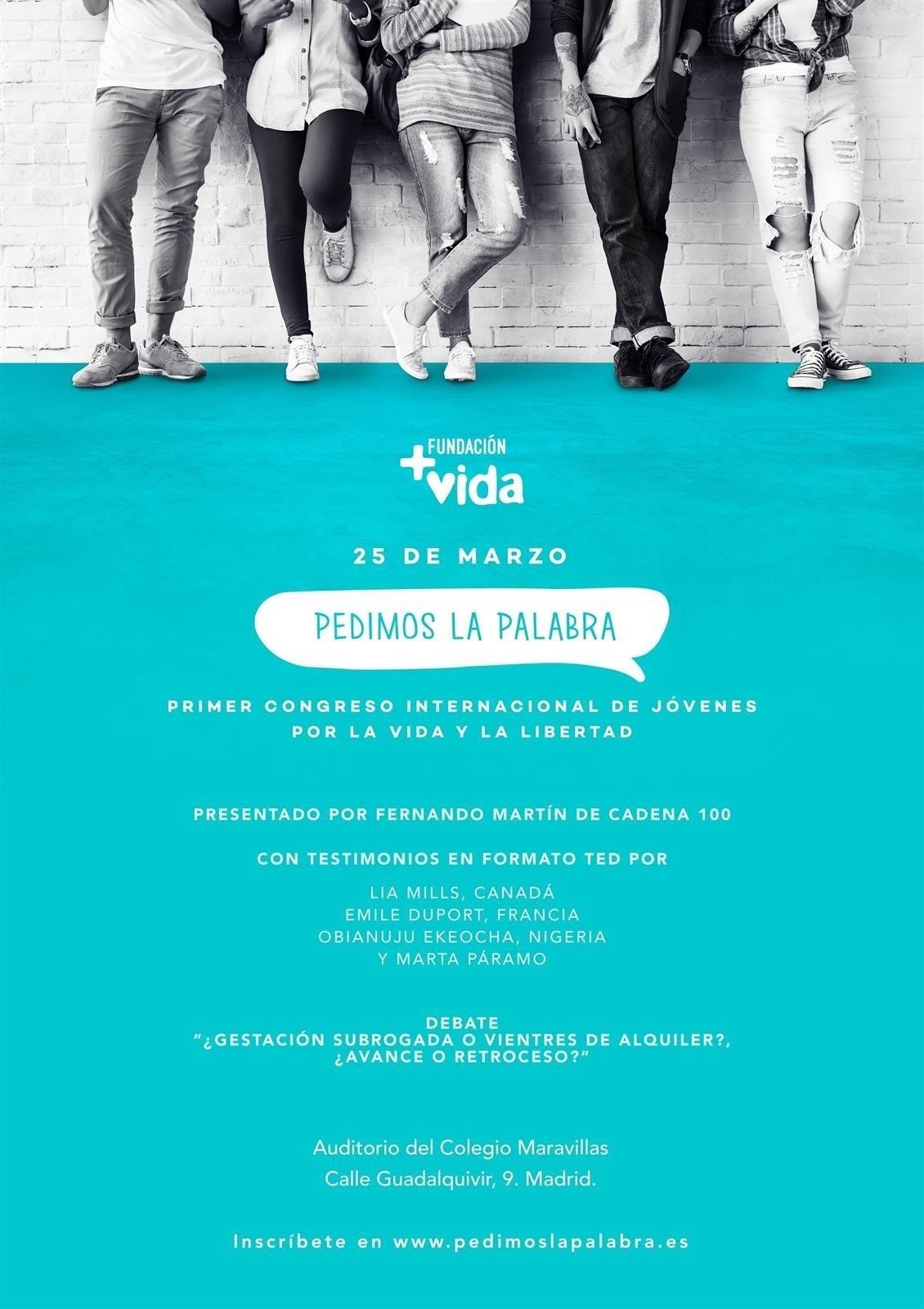 Cartel del Congreso de la Fundación +Vida | FUNDACIÓN +VIDA ep cartelcongresola fundacion vida