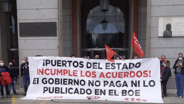 ep concentracion de los sindicatos de puertos del estado