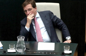 ep el alcalde de madrid jose luis martinez-almedia durante una sesion ordinaria del pleno del