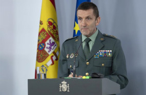 ep el jefe del estado mayor de la guardia civil jose manuel santiago marin participa en la rueda de