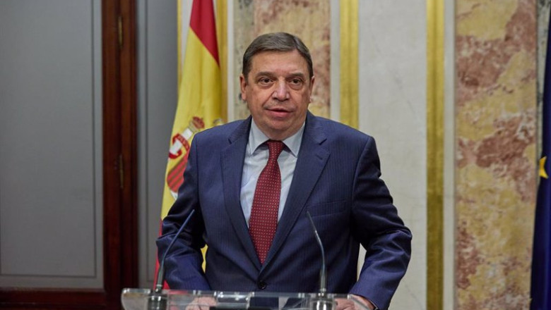 ep el ministro de agricultura pesca y alimentacion luis planas a su interviene en la sala escritorio ep el ministro de agricultura pesca y alimentacion luis planas a su interviene en la sala escritorio