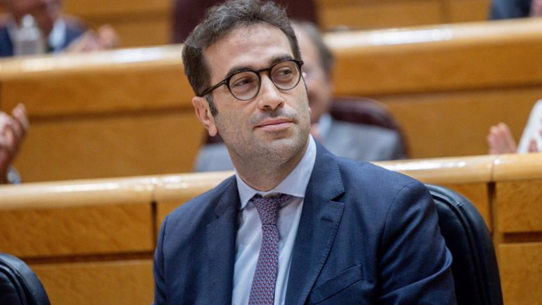 El ministro de Economía, Comercio y Empresa, Carlos Cuerpo, durante un pleno en el Senado, a 17 de junio de 2025, en Madrid (España). | Ricardo Rubio - Europa Press ep el ministro de economia comercio y empresa carlos cuerpo durante un pleno en el senado a 17 de