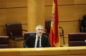 ep el ministro de interior fernando grande-marlaska antes de comparecer en la comision de interior