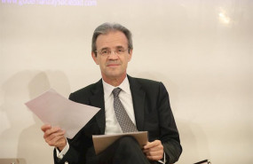 ep el presidente de caixabank jordi gual durante las jornadas igs organizadas por el instituto de