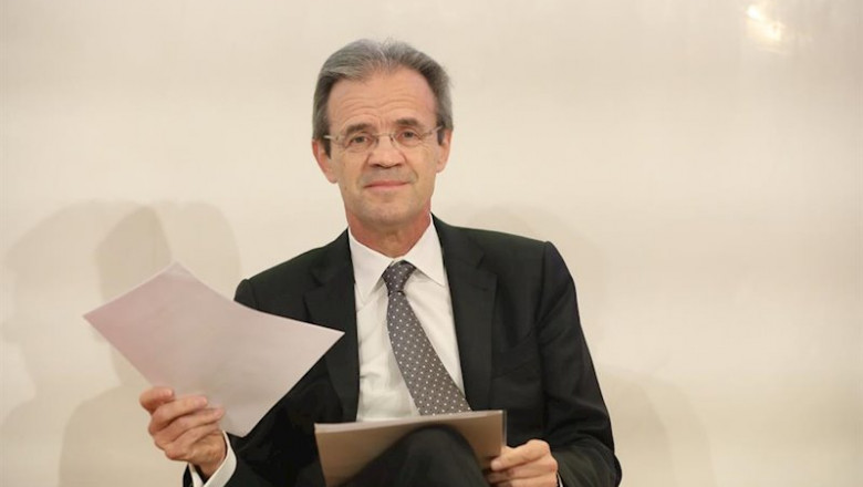 El presidente de CaixaBank, Jordi Gual | Marta Fernández Jara - Europa Press ep el presidente de caixabank jordi gual durante las jornadas igs organizadas por el instituto de