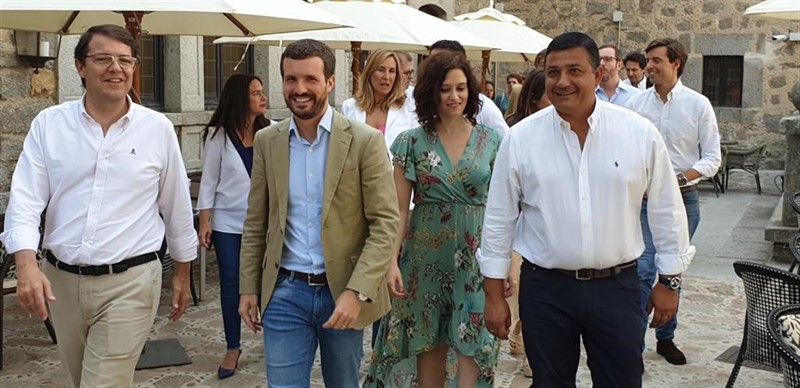 ep el presidente de la junta de castilla y leon alfonso fernandez manueco el presidente nacional del 20190901150309