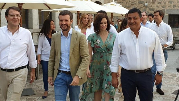 ep el presidente de la junta de castilla y leon alfonso fernandez manueco el presidente nacional del 20190901150309