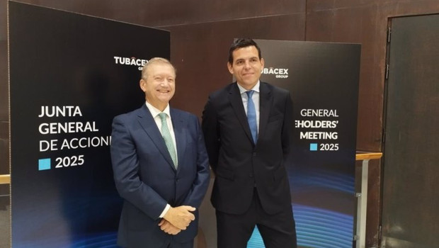 ep el presidente de tubacex manuel moreu y el ceo de la compania josu imaz ep el presidente de tubacex manuel moreu y el ceo de la compania josu imaz