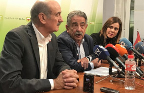 ep el secretari general del prc miguel angel revilla comparece ante los medios para valorar los