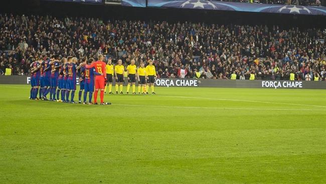 El FC Barcelona guarda un minuto de silencio por el Chapecoense | FCB ep fc barcelona guardaminutosilenciochapecoense