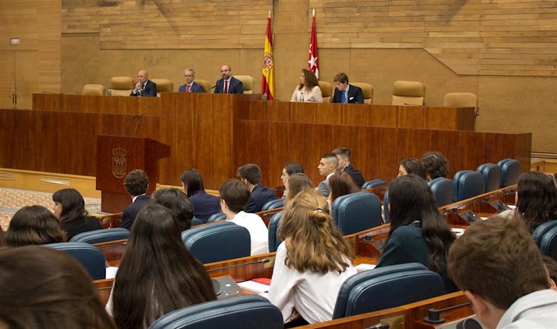 ep imagen de recurso del pleno de la asamblea de madrid