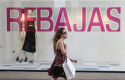 ep imagenes de recurso de las rebajas de verano 2019 escaparate de la tienda zara de la calle rioja