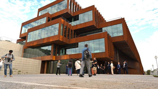 ep inauguracion del nuevo edificio gastronomy open ecosystem goe del basque culinary center en san
