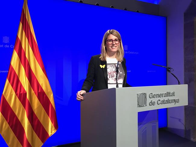 ep la consellerde presidenciaportavozgovern elsa artadi