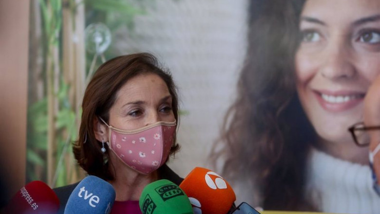 ep la ministra de industria comercio y turismo en funciones reyes maroto en la presentacion de la