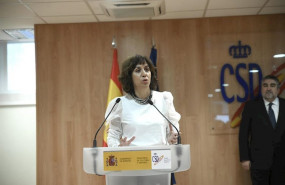 ep la nueva presidenta del consejo superior de deportes csd irene lozano durante su intervencion en