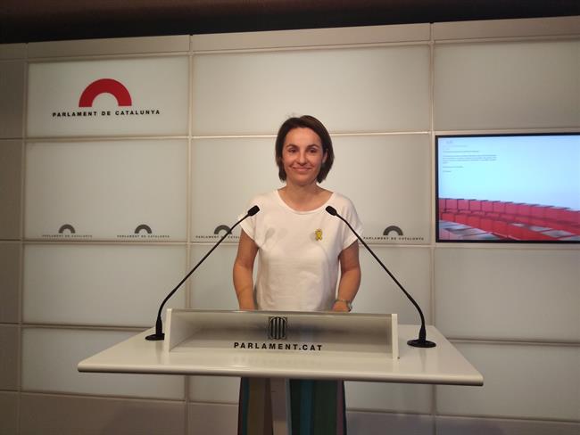 La portavoz de ERC en el Parlament, Anna Caula | EUROPA PRESS ep la portavozercparlament anna caula 20180626175401