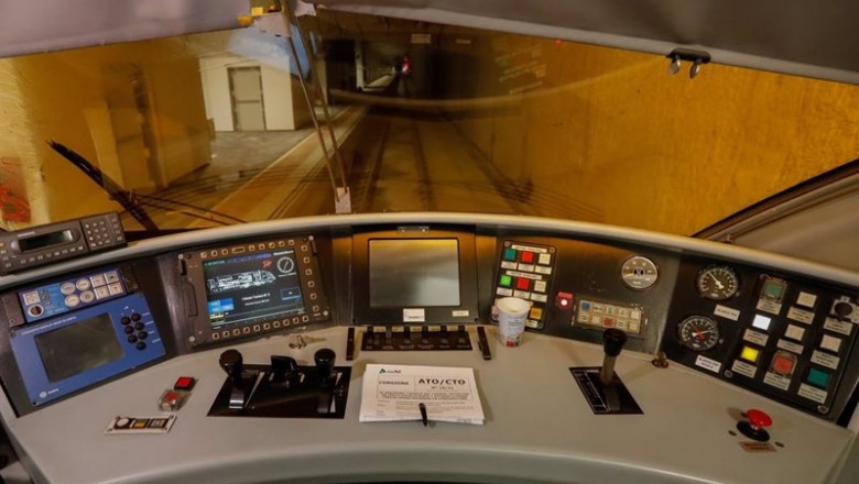 ep llegada del tren laboratorio de adif en la primera fase de las pruebas para la alta velocidad en